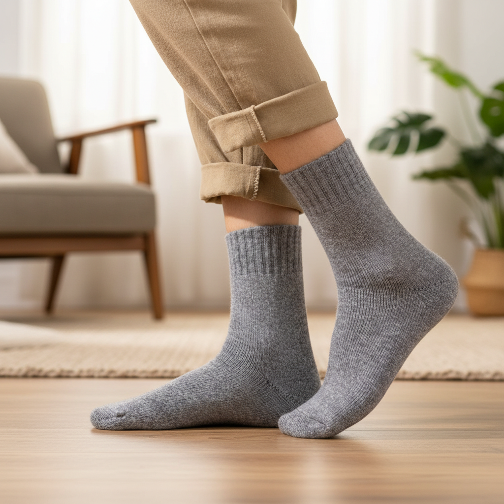 Socks 5'li Unisex  Kalın Yün Çorap
